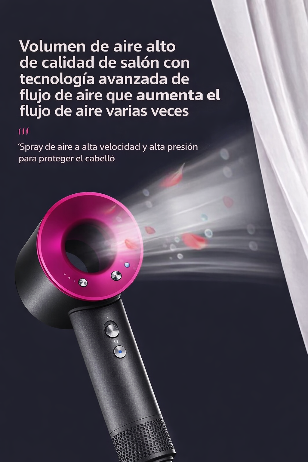 Salon Dysons Supersonic Secador de Cabello Con Accesorios para Dyson Supersonic