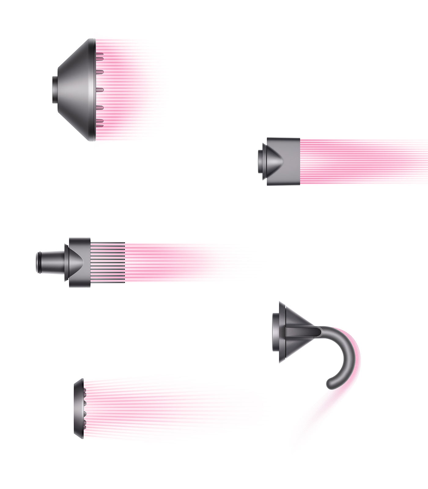 Salon Dysons Supersonic Secador de Cabello Con Accesorios para Dyson Supersonic